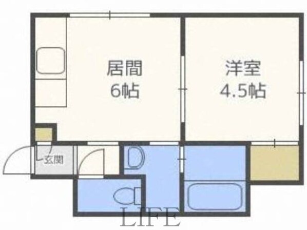 フォーマルハウト学園前の物件間取画像